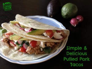 pulled pork tacos