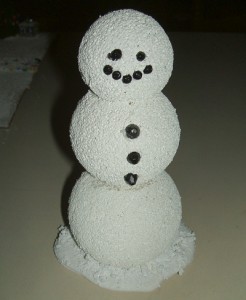 StyrofoamSnowman