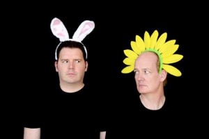 Brad Sherwood and Colin Mochrie