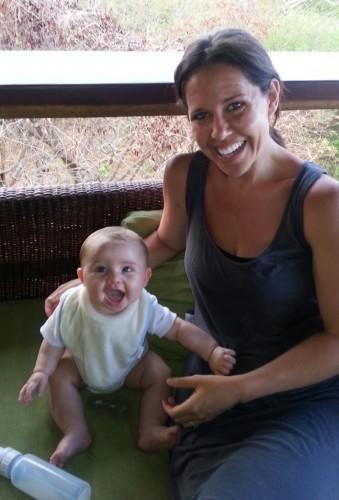 Laura and Kali in Nicaragua