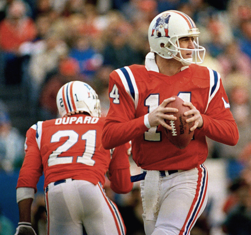 1990 patriots uniform