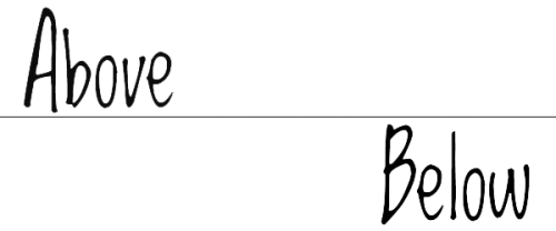 Above-the-line-Below-the-line