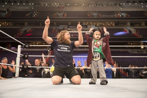 Connor and Daniel Bryan in Ring