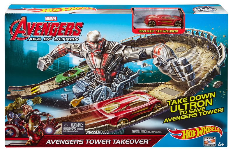 marvel hot wheels set