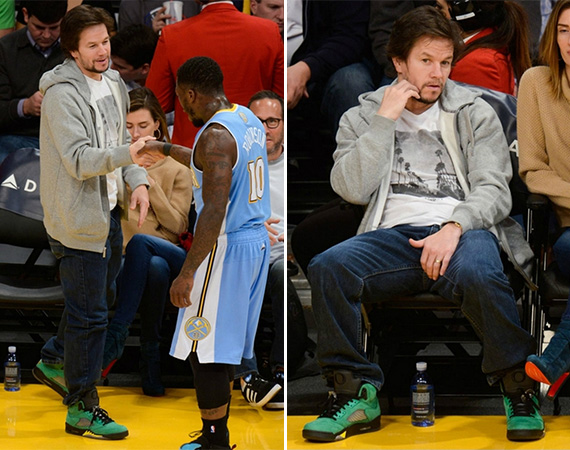 mark wahlberg sneaker collection