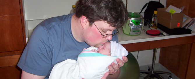 Fatherhood Surprises FIrst Kiss
