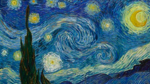 Van Gogh's The Starry Night. 
