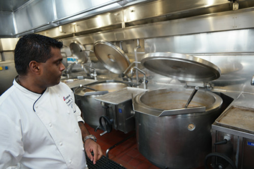 Carnival Cruise Sunshine ship galley