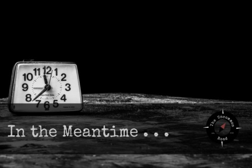 In the Meantime image of alarm clock.