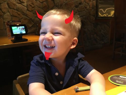 Ollie and Daddy, Dad the Mom