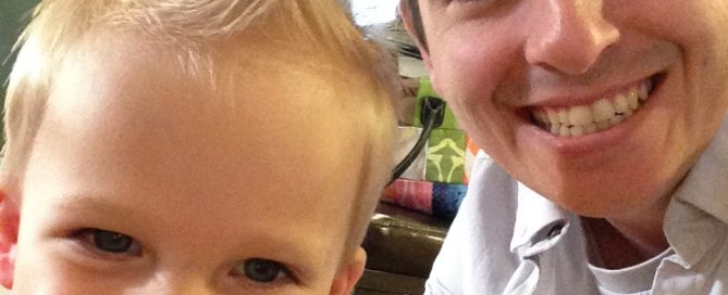 Ollie and Dad the Mom