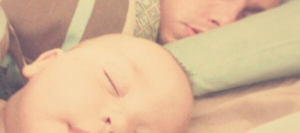 dads co-sleeping
