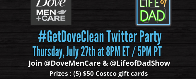 A #GetDoveClean Twitter Party