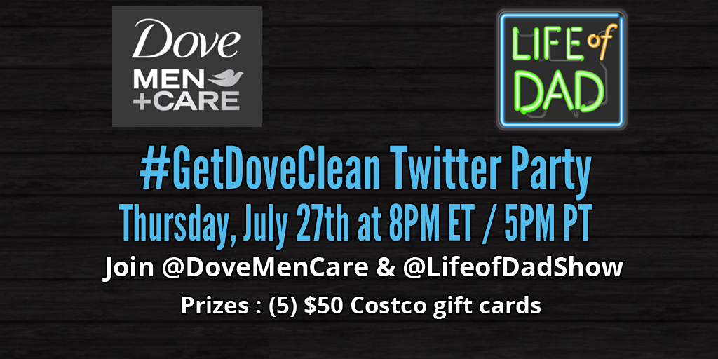 A #GetDoveClean Twitter Party