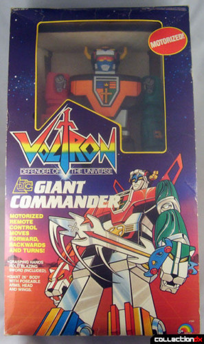Voltron 80s toy