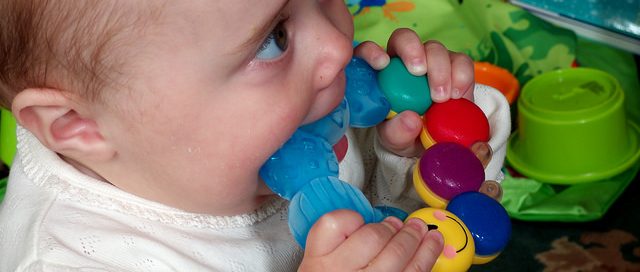 teething tips for dads