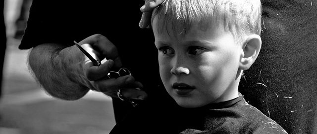 kids haircut