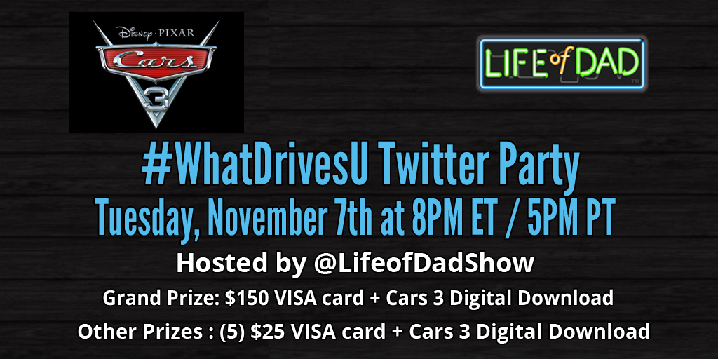 A #WhatDrivesU Twitter Party