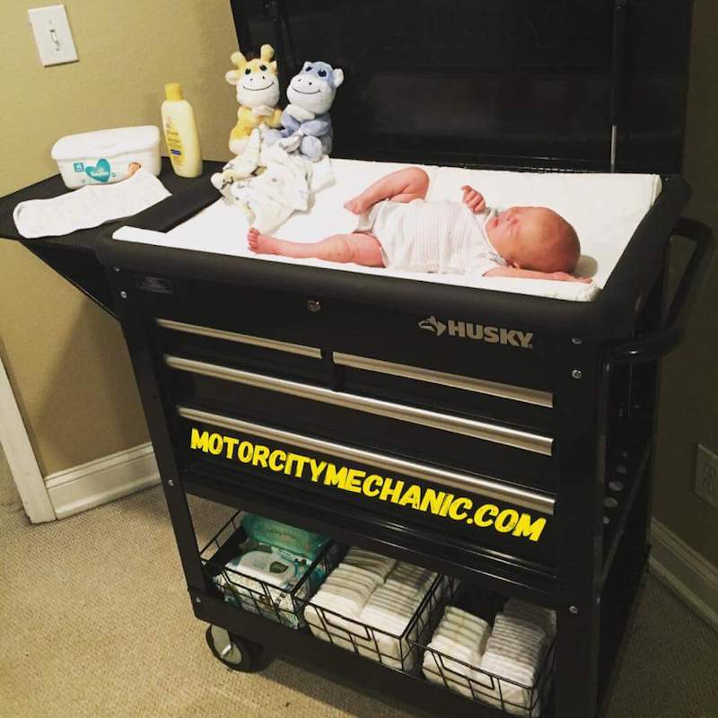 table for baby room